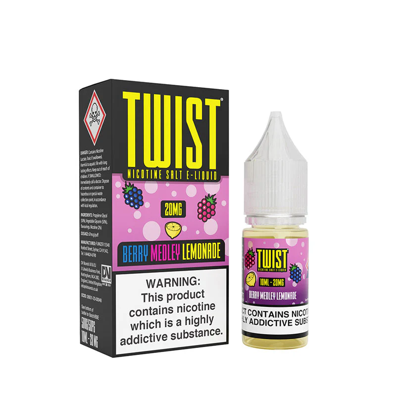 Twist Berry Medley Lemonade 10ml Nic Salt E-Liquid - Image 3