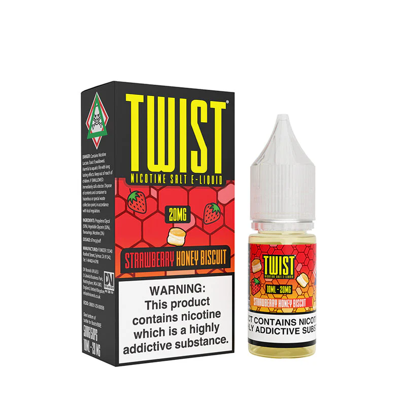 Twist Strawberry Honey Biscuit 10ml Nic Salt E-Liquid