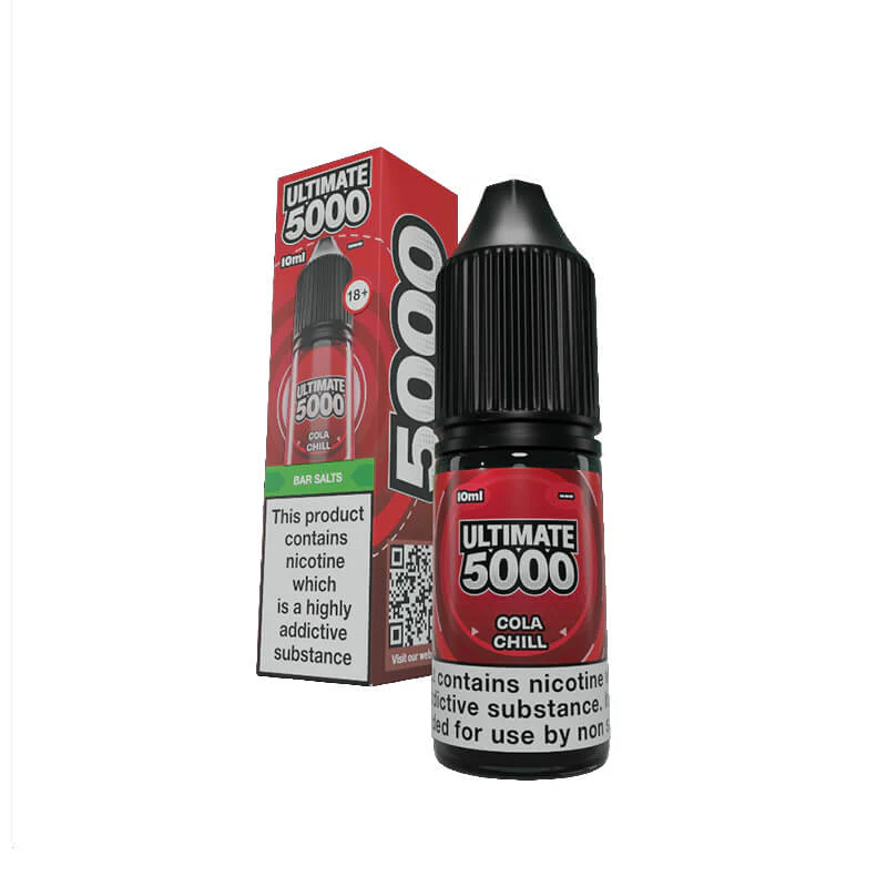 Ultimate 5000 Bar Salt Cola Chill 10ml E-Liquid By Ultimate Juice - Image 3