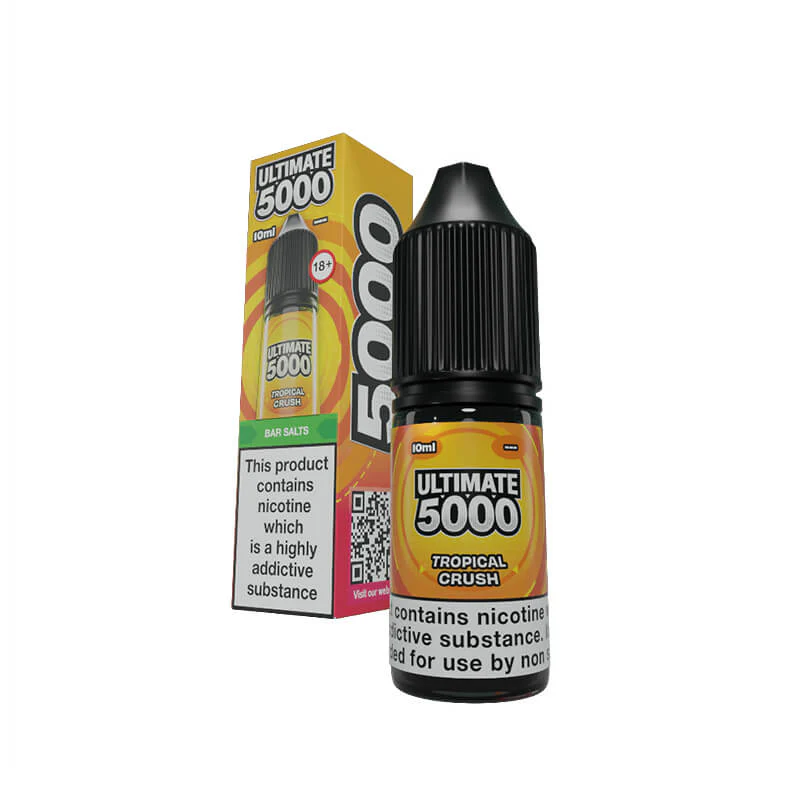 Ultimate 5000 Bar Salt Sour Tropical Crush 10ml E-Liquid By Ultimate Juice - Image 4