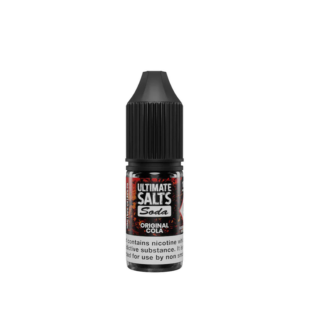 Ultimate Salts Soda Original Cola 10ml Nic Salt E-Liquid - Image 3