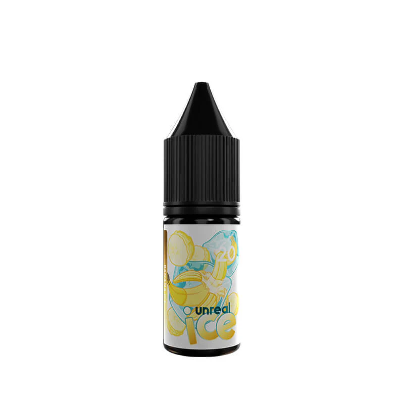 Unreal Ice Banana Ice 10ml Nic Salt E-Liquid - Image 2