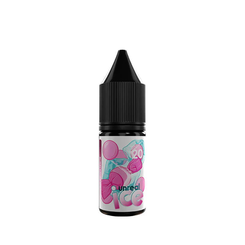 Unreal Ice Bubblegum Ice 10ml Nic Salt E-Liquid - Image 2