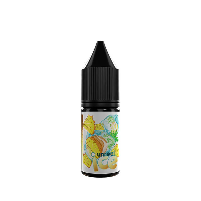 Unreal Ice Pineapple Ice 10ml Nic Salt E-Liquid - Image 4