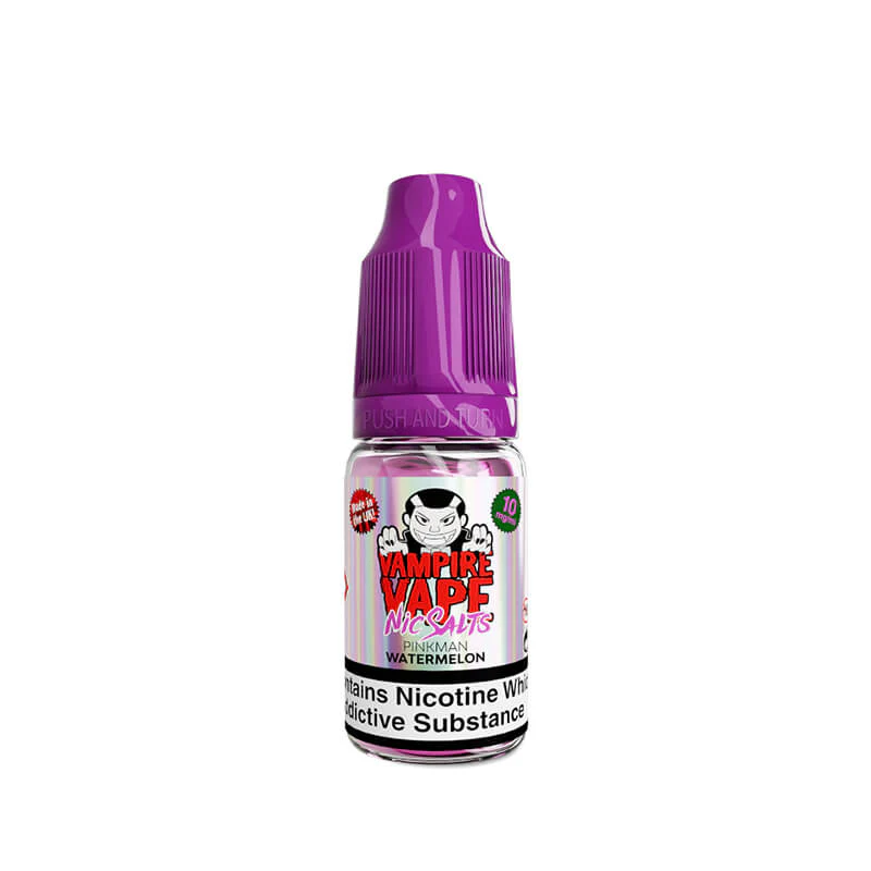 Vampire Vape Pinkman Watermelon 10ml Nic salt E-Liquid - Image 2