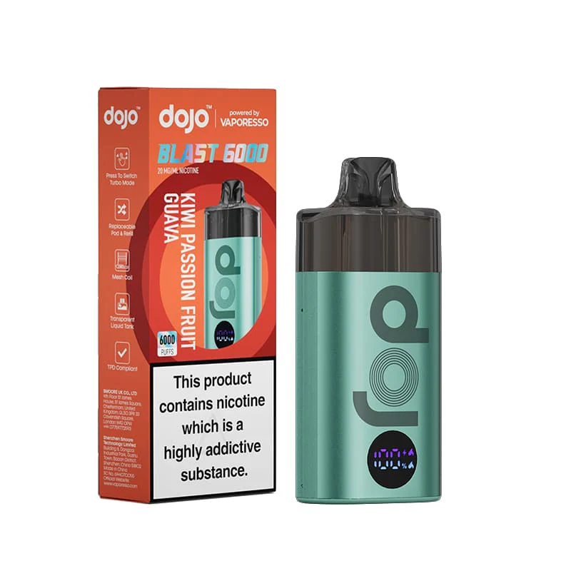 Vaporesso DOJO Blast 6000 Prefilled Pod Vape Kit - Image 10