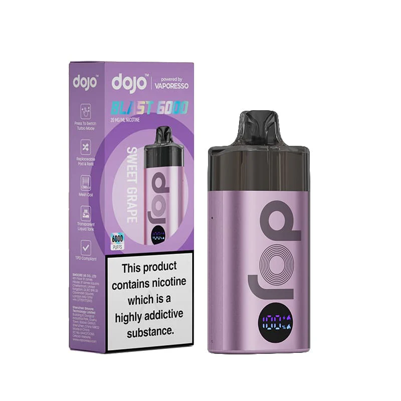 Vaporesso DOJO Blast 6000 Prefilled Pod Vape Kit - Image 4