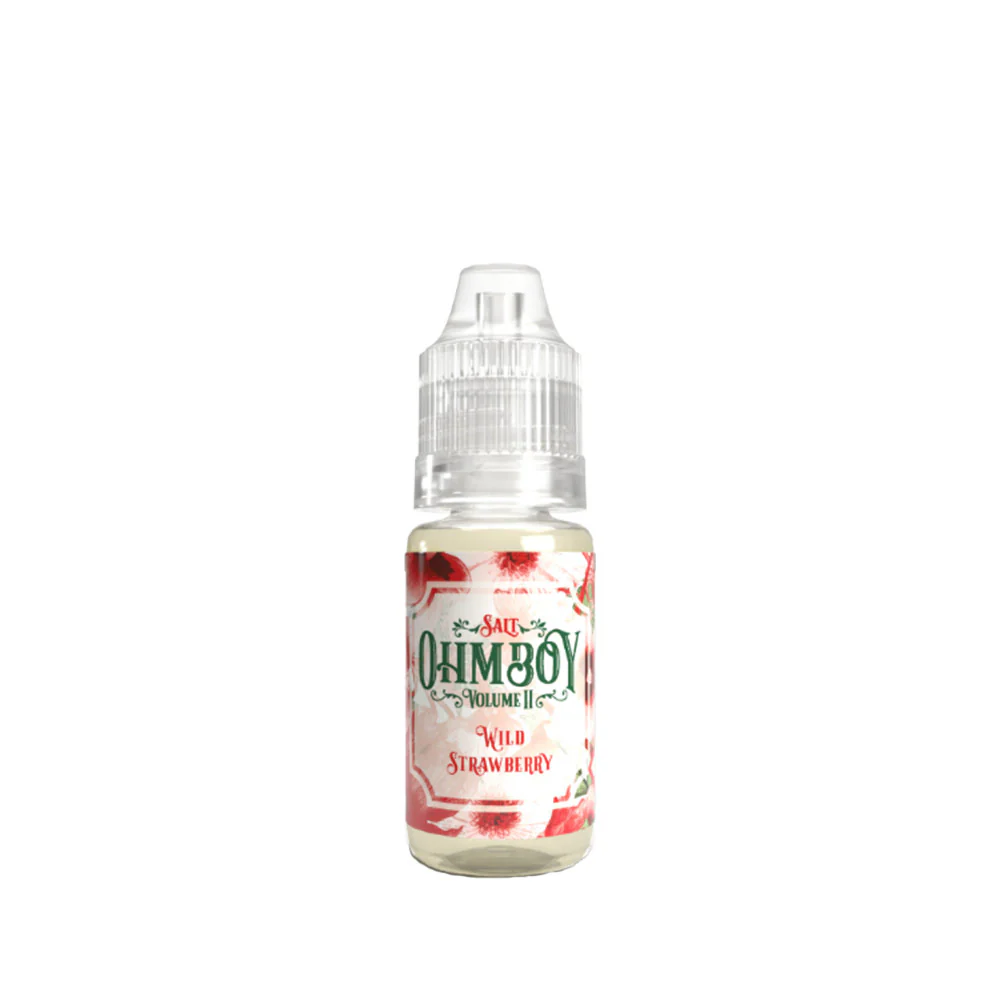 Ohm Boy Wild Strawberry Nic Salt 10ml E-liquid - Image 2