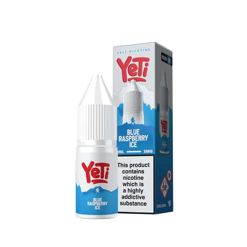 Yeti Summit Series Blue Raspberry Ice 10ml Nic Salt E-Liquid - Image 3