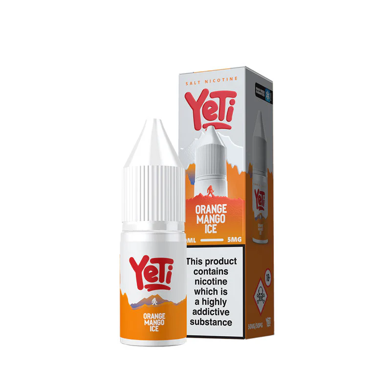 Yeti Summit Series Orange Mango Ice 10ml Nic Salt E-Liquid - Image 3