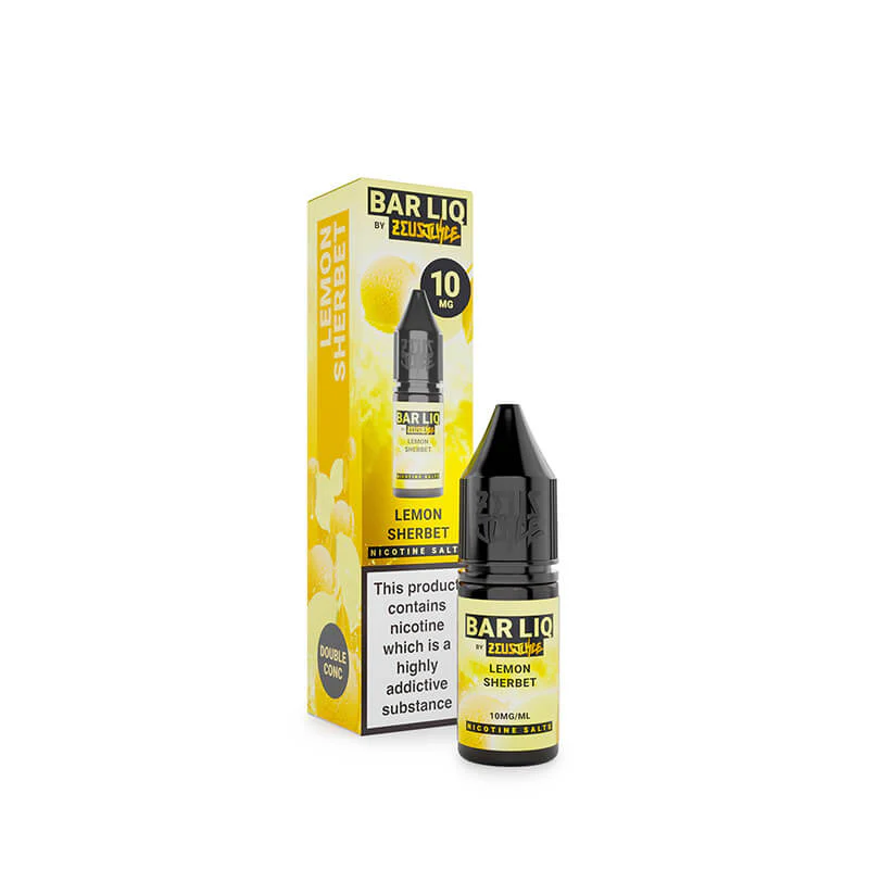 Zeus Juice Bar Liq Lemon Sherbet Nic Salt E-Liquid 10ml - Image 2