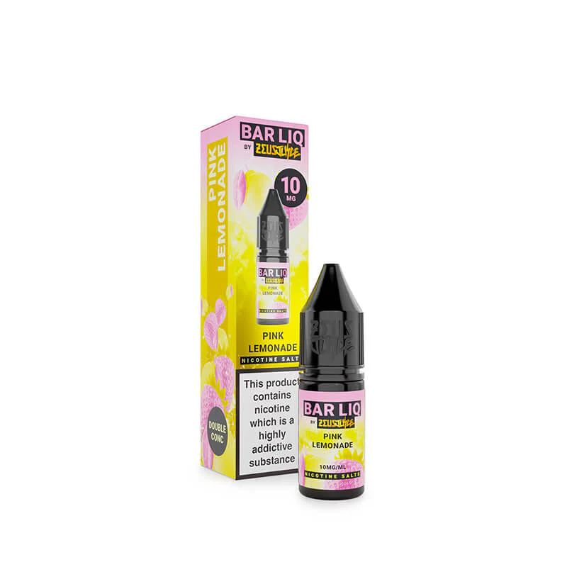 Zeus Juice Bar Liq Pink Lemonade Nic Salt E-Liquid 10ml - Image 2